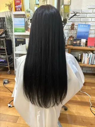 ロング カラー Kanno Kokiのヘアスタイル
