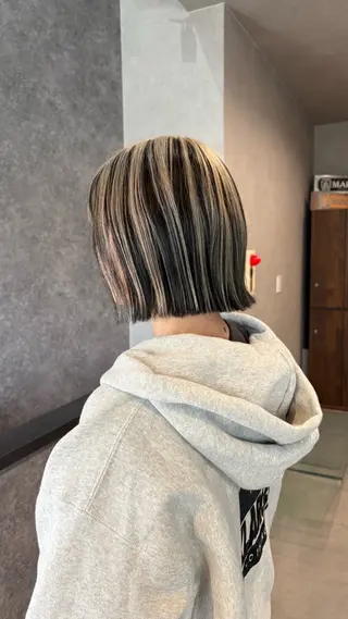 ショート カラー パーマスタイル特化◎ 永戸圭汰のヘアスタイル