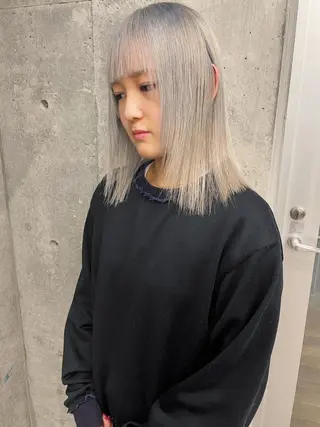 ミディアム カラー センスをお届けします 大谷将生infpのヘアスタイル