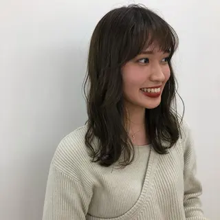 セミロング SANC hair salonのヘアスタイル