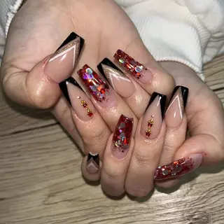 ロング ネイル yukina nailのネイルデザイン