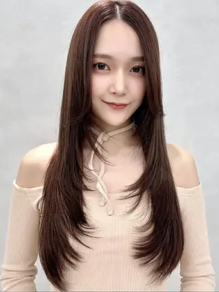 ロング 🦋ダブルカラー 💖RYUGA💖のヘアスタイル