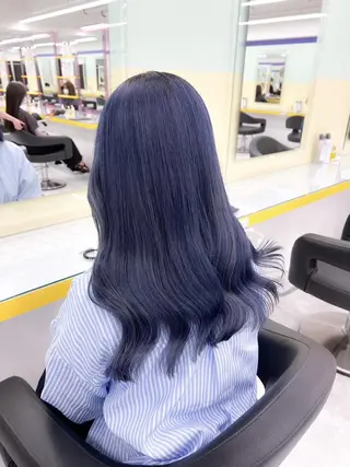 カラー カット💜モデル募集 アカデミー札幌のヘアスタイル