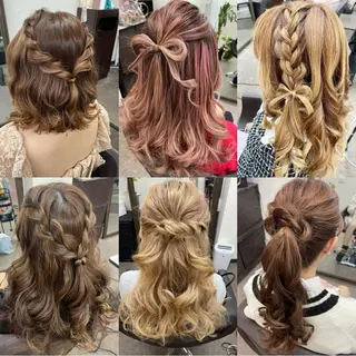 ロング ヘアアレンジ 池田 景子のヘアスタイル