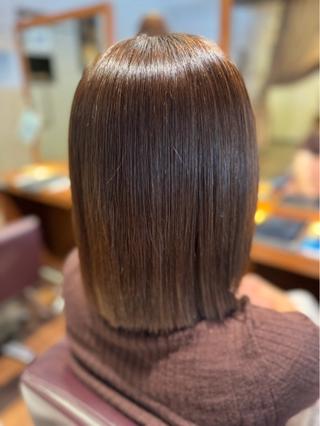 カラー ヤマダ トモナ 🍒🫧‪のヘアスタイル
