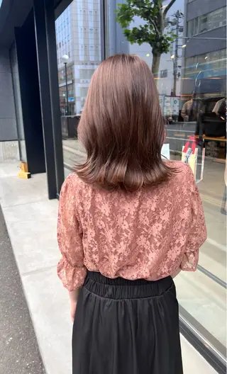 ミディアム 寺山 雄哉のヘアスタイル