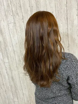 ロング 勝河 怜楊のヘアスタイル