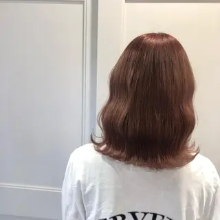 セミロング 中島 沙也加のヘアスタイル