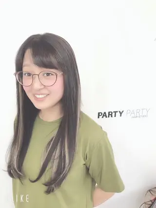 ロング プルエクステ/潤艶 最強矯正/西野入のヘアスタイル