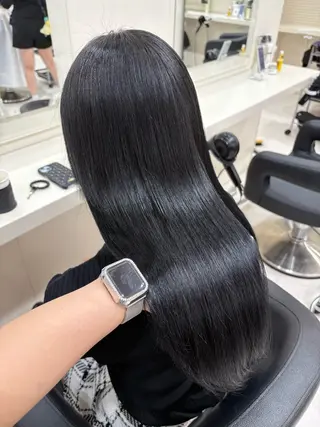 ミディアム カラー 💟RINNA 艶カラー💟のヘアスタイル