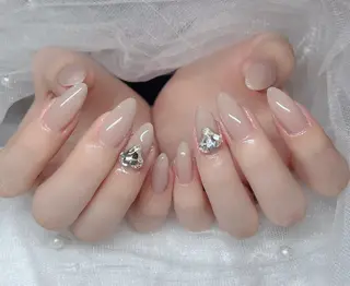 ネイル 🎀PG🩵 ネイルサロンのネイルデザイン