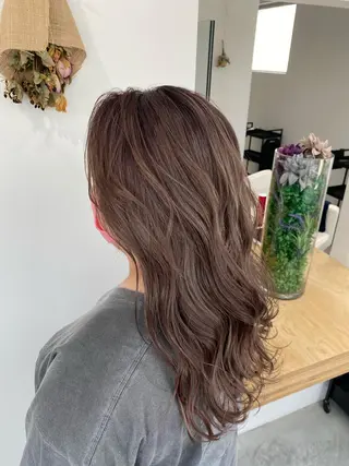 ロング hair salonのヘアスタイル