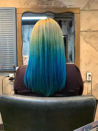ロング repose日本橋 室町のヘアスタイル