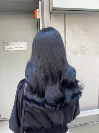 カラー 韓国うる艶ハイトーン 💙ayana💙のヘアスタイル