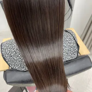 ロング カラー パーマ ヘアアレンジ メンズ mona/ ストレートスタイル✨のヘアスタイル