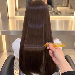 セミロング レイヤー🪽髪質改善 🍥amikaのヘアスタイル