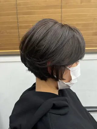 ショート 川畑 花菜のヘアスタイル