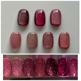 ネイル モチの良さ◉ フィルインネイル♡のネイルデザイン