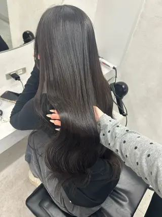 ロング カラー 🎀HARU/ボブ/ セット/赤み消し🫧のヘアスタイル