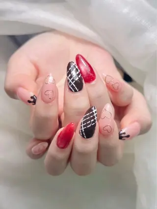 ネイル lucky nail 歌舞伎町のネイルデザイン