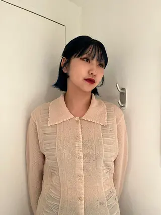カラー かがやしづ ⭐️カラーモデルのヘアスタイル