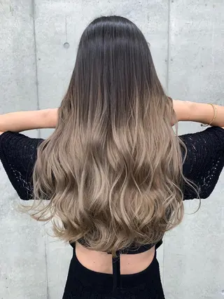 ロング 山田 絵里菜のヘアスタイル