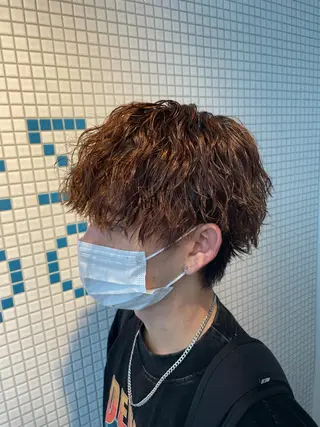ショート カラー パーマ メンズ 🍃メンズヘア🍃 セヤシュウヘイのヘアスタイル