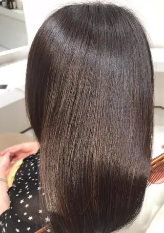 セミロング メンズ 立川/ゆう 縮毛矯正のヘアスタイル