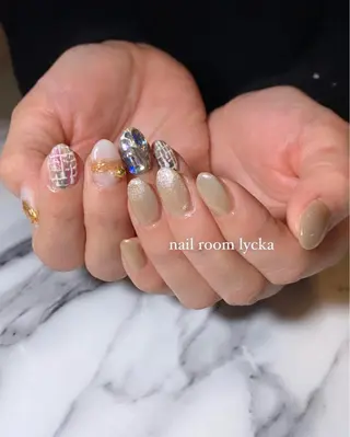 ネイル ネイルルームリッカ 𝐦𝐚𝐲𝐮のネイルデザイン