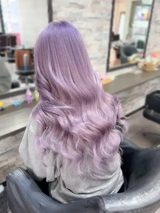 ロング カラー ハイトーンエクステ 🎩カズキ🎩のヘアスタイル