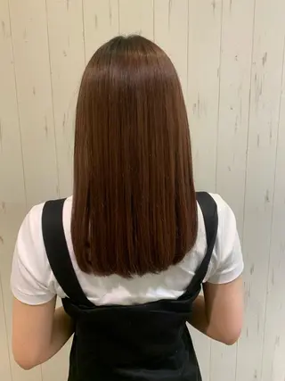 セミロング 韓国ヘア🇰🇷 髪質改善✨掛川大輝のヘアスタイル