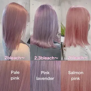 セミロング カラー ヘアアレンジ 💕ブリーチ/ヘアメ 🎀YUUKAのその他イメージ