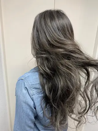 ロング カラー パーマ ヘアアレンジ 縮毛矯正/美髪 髪質改善/石田幸輔のヘアスタイル