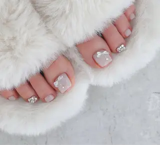ネイル 🎀PG🩵 ネイルサロンのネイルデザイン
