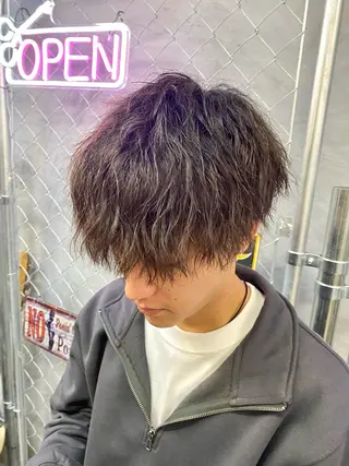パーマ メンズ メンズサロンLOSS /rintaroのヘアスタイル