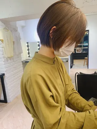 ショート レイヤーカット 鈴木駿介のヘアスタイル