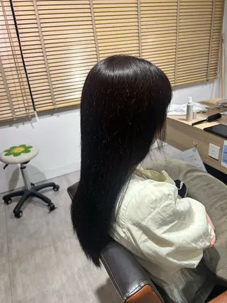 ロング カラー 小池 颯希のヘアスタイル