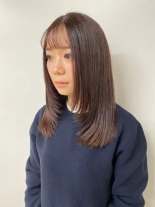 セミロング HARUKA🍒 toccaのヘアスタイル