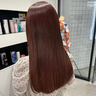 セミロング カラー パーマ ヘアアレンジ メンズ mona/ ストレートスタイル✨のヘアスタイル