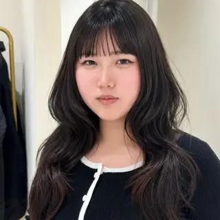 ロング レイヤー/韓国ヘア 角岡泉希のヘアスタイル