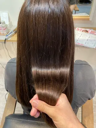 ロング カラー 【女性指名No.1】 西口直子のヘアスタイル