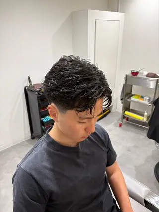 ショート メンズ 深澤 知樹のヘアスタイル