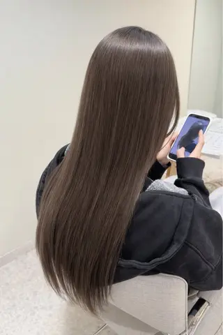 ロング 髪質改善／似合わせ ／芝　圭佑のヘアスタイル