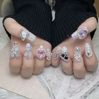 ネイル princess スカルプ専門店のネイルデザイン
