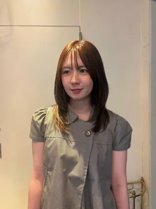 ミディアム レディースカット🎀 NANAHAのヘアスタイル