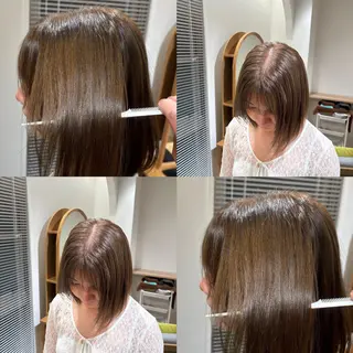 ショート RINNO🌷透明感 カラー/髪質改善のヘアスタイル