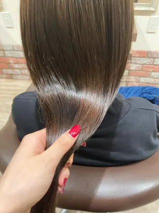 ロング 佐藤 睦月のヘアスタイル