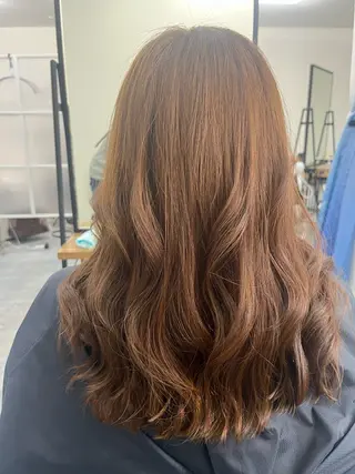 セミロング 北崎 えりのヘアスタイル