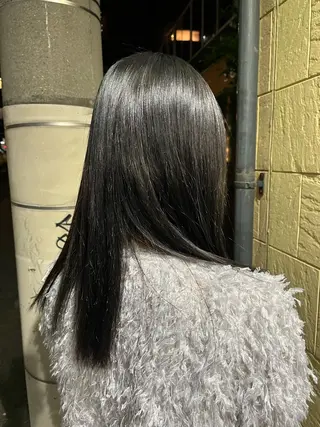 ロング カラー COME HAIR カイのヘアスタイル