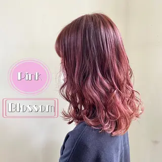 セミロング カラー 澤田 彩香のヘアスタイル
